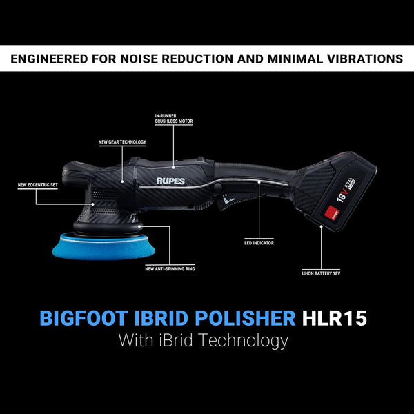 Rupes BigFoot iBrid Polisher Kit