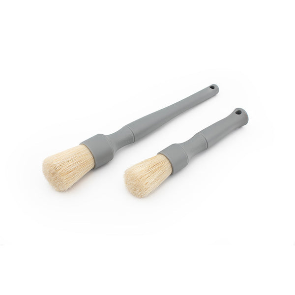 Detail Factory Boars Hair Grey 2 Pack Brushes