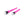 Detail Factory Synthetic Brush Pink Short and Long Handle 2 Pack