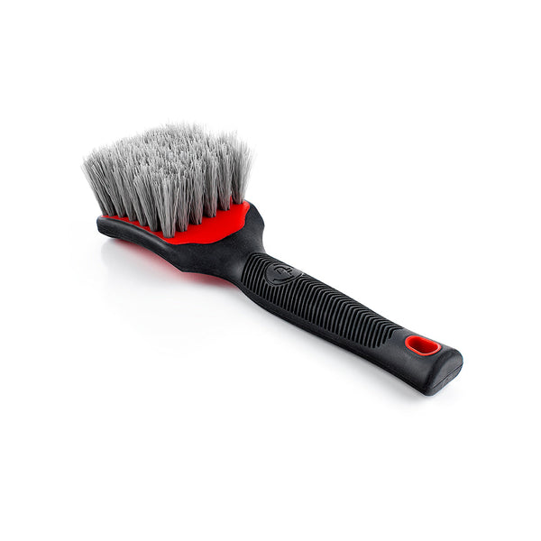 Detail Factory Standard Scrub Brush Red Bristle View