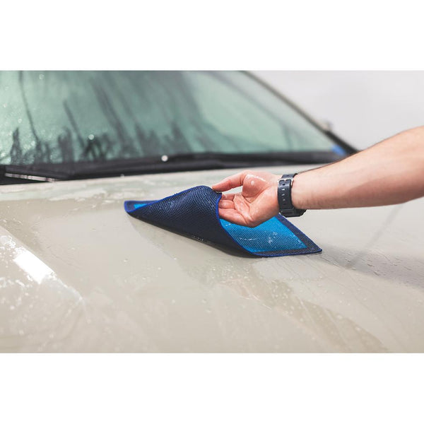 Using an ULTRA Clay Towel from The Rag Company on a Subaru Crosstrek in Desert Khaki color